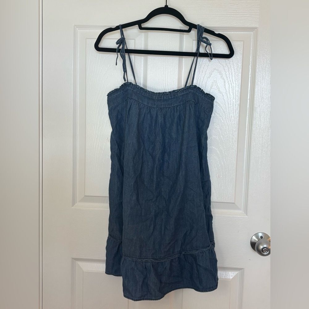Abercrombie & Fitch Blue Denim Skirt